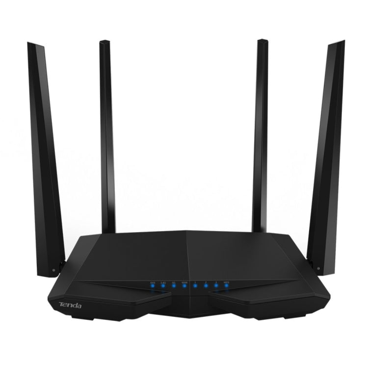 Tenda AC6 AC1200 Smart Dual-Band Wireless Router 5GHz 867Mbps + 2.4GHz 300Mbps WiFi Router with 4*5dBi External Antennas, AC6 Tenda AC6 AC1200 Smart Dual-Band Wireless Router 5GHz 867Mbps + 2.4GHz 300Mbps WiFi Router with 4*5dBi External Antennas, AC6